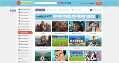 Desktop Screenshot of futbol.oyunlari.net